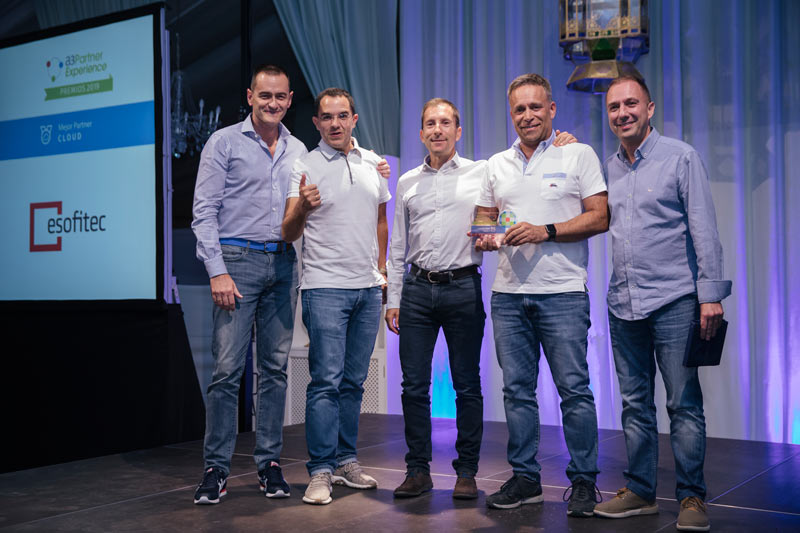 Esofitec Mejor Partner Cloud 2019 de Wolters Kluwer